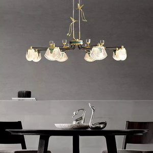 Luxury Art Deco Pendant Light - 8/12 Light Seus Lighting