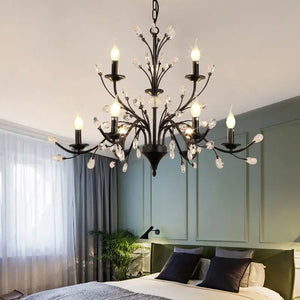 Wrought Iron Chandeliers 6/9 Lights Seus Lighting