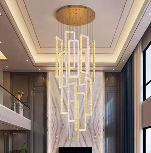 Acai Crystal Multi Pendant Chandelier Seus Lighting