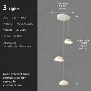 Afen Modern Staircase Chandelier Seus Lighting