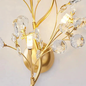 Alessa Gold Branch Wall Light Seus Lighting