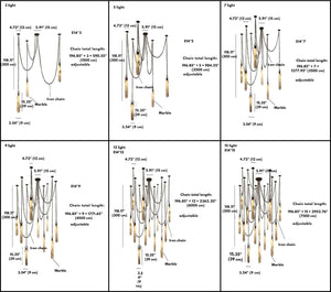 Anx Marble Ceiling Light Seus Lighting