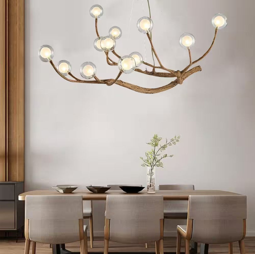 Appa Rustic Tree Branch Chandelier Seus Lighting