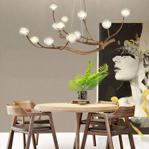 Appa Rustic Tree Branch Chandelier Seus Lighting