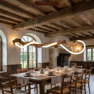 Aris Farmhouse Linear Chandelier Seus Lighting