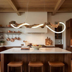 Aris Farmhouse Linear Chandelier Seus Lighting