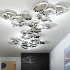Art Deco Ceiling Light Flush Mount Seus Lighting
