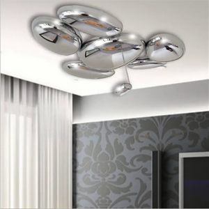 Art Deco Ceiling Light Flush Mount Seus Lighting