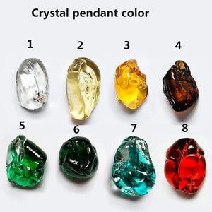 Art Stone Crystal Chandelier For Entryway with High Ceiling Seus Lighting