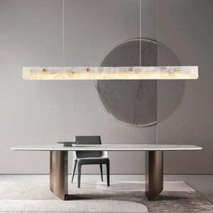 Asna Modern Rectangular Chandelier Seus Lighting