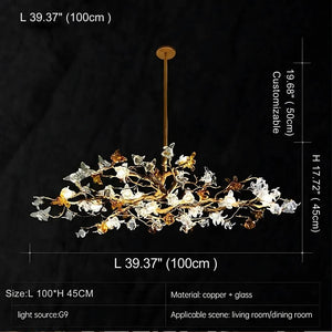 Asut Sculptural Branch Chandelier Lighting Seus Lighting