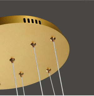 Aten Crystal Staircase Chandelier Seus Lighting