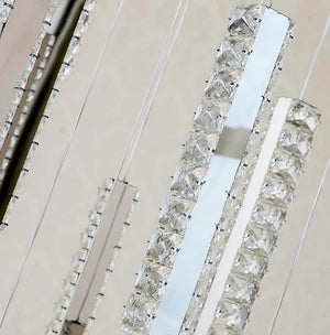 Aten Crystal Staircase Chandelier Seus Lighting