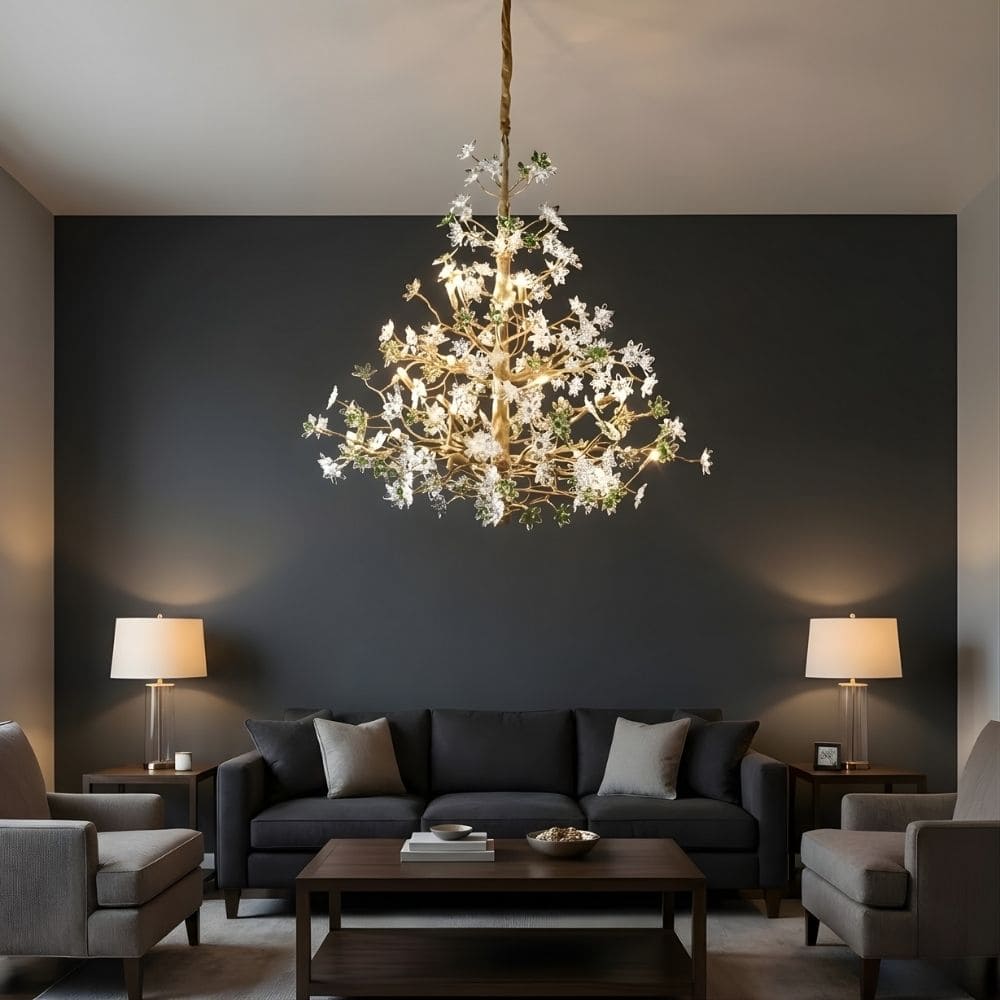 Auric Antique Vintage Brass Crystal Chandelier Seus Lighting