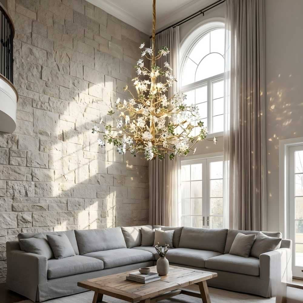 Auric Antique Vintage Brass Crystal Chandelier Seus Lighting