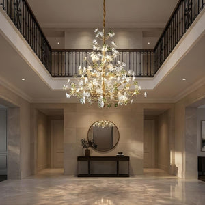 Auric Antique Vintage Brass Crystal Chandelier Seus Lighting