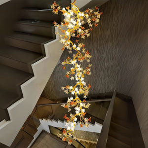 Aurora Branch Staircase Chandelier Seus Lighting