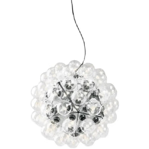 Ayli Clear Glass Bubble Pendant Light Seus Lighting