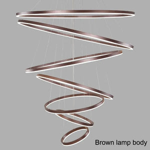 Aysan Modern Ring Chandeliers Seus Lighting