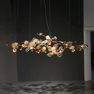 Bedya Linear Branch Chandelier Seus Lighting