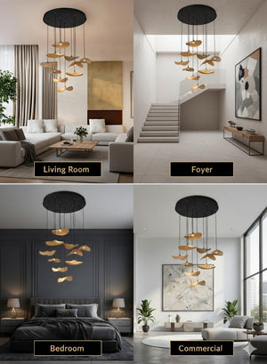 Bidi Multi Light Pendant Chandelier Seus Lighting