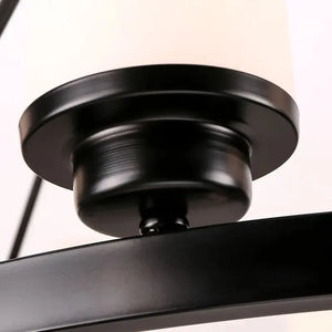 Black Candlestick Rustic Chandelier Seus Lighting