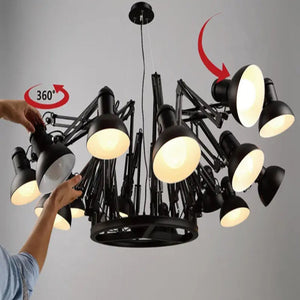 Black Chandeliers for Dining Room Seus Lighting