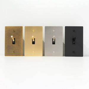 Brass Toggle Light Switch Seus Lighting