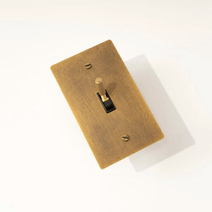 Brass Toggle Light Switch Seus Lighting