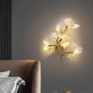 Calla Modern Leaf Wall Lamp Seus Lighting