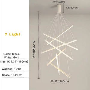 Cora Contemporary Foyer Chandelier Seus Lighting