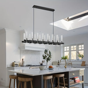 Cyral Modern Linear Kitchen Chandelier Seus Lighting
