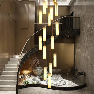 Darlen Modern Staircase Chandelier Seus Lighting