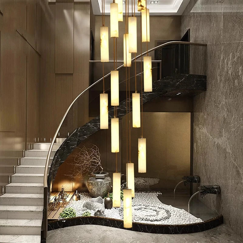 Darlen Modern Staircase Chandelier Seus Lighting