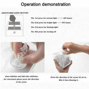 Dottie Inflatable Solar Light Seus Lighting