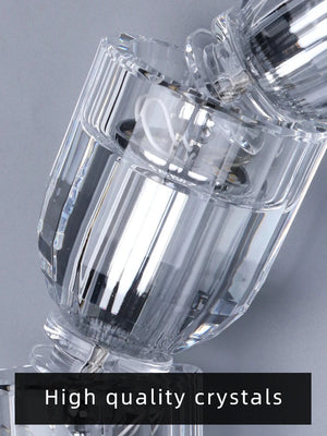 Dreon Large Crystal Chain Chandelier Seus Lighting