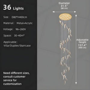 Elsia Entry Foyer Chandelier Seus Lighting