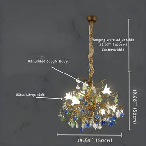 Eryx Flower Pendant Light Seus Lighting