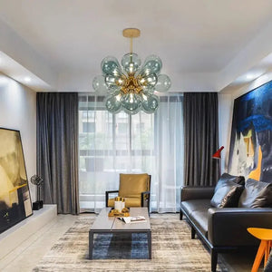 Glass Bubble Ceiling Light Amber&Blue&White Seus Lighting