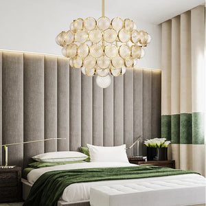 Gold Clear Glass Globe Pendant Light Seus Lighting