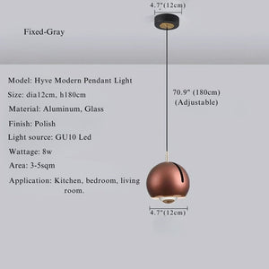 Hyve Modern Pendant Light Seus Lighting