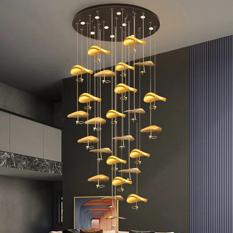 Jenissa Vintage Staircase Chandelier Seus Lighting