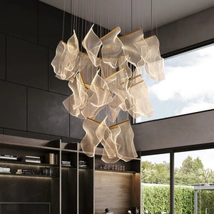 Jonas Postmodern Style Staircase Pendant Chandelier Light Seus Lighting