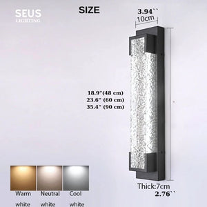 Judin Modern Outdoor Wall Sconce Seus Lighting