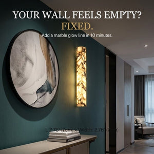 Kesty Modern Marble Wall Sconce Seus Lighting
