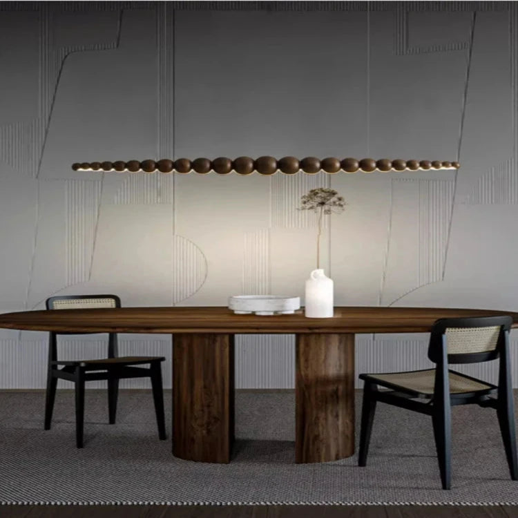 Kira Modern Wood Chandelier Seus Lighting