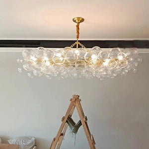 Talia Style Bubble Chandelier Small/Medium/Large Seus Lighting