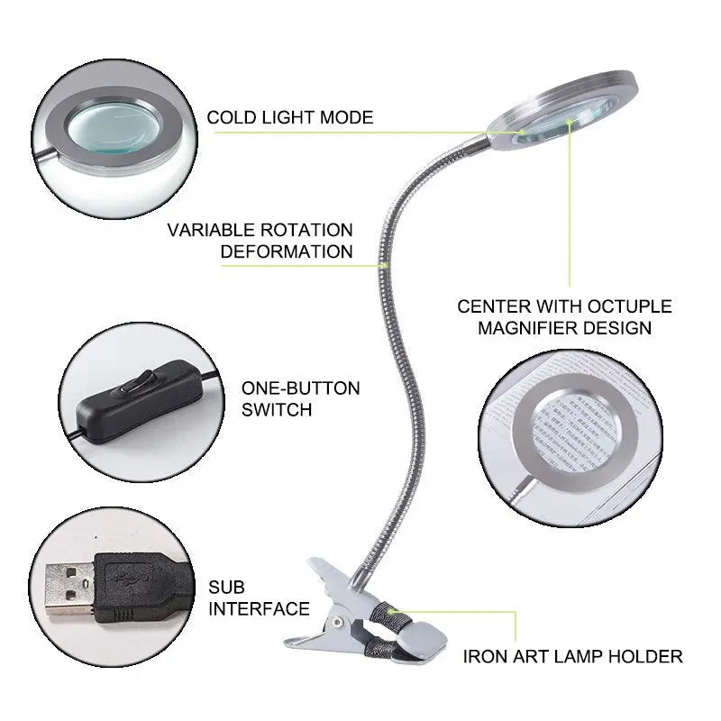 Led Nail Desk Lamp Seus Lighting
