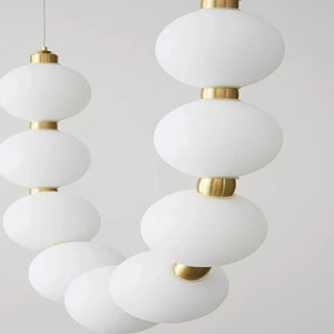 Lexi Modern Acrylic Orb Chandelier Seus Lighting