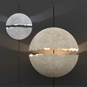 Lissa Modern Led Whote Sphere Floor Lamp Seus Lighting